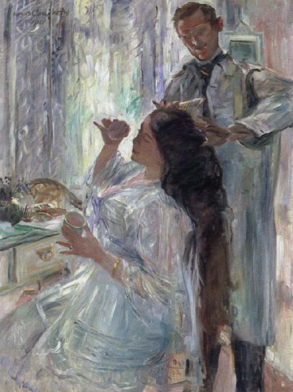 Lovis Corinth charlotte corinth at her dressing table Norge oil painting art